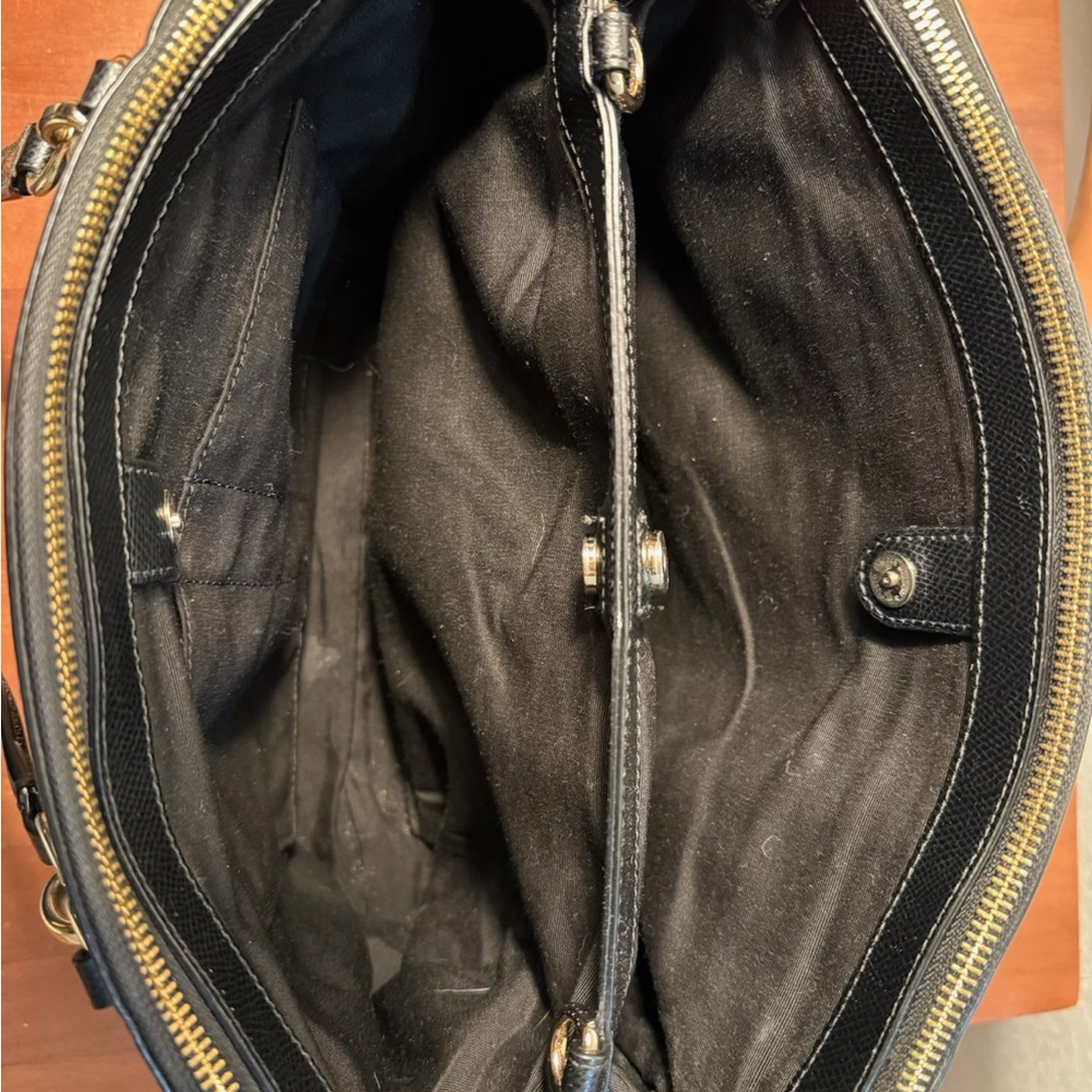 Coach Black Leather Shoulder Bag - Picture 7 of 7